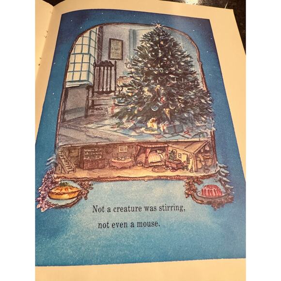 The Night Before Christmas Illustrated by Tasha Tudor 1979 5th printing HC - Picture 7 of 13